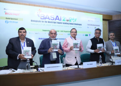 The Natural Farming book was released by BASAI CEO, Chairman & Events speakers